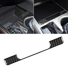Load image into Gallery viewer, Car Carbon Fiber Storage Box Frame Decorative Sticker for Toyota Eighth Generation Camry 2018-2019, Storage Box Frame