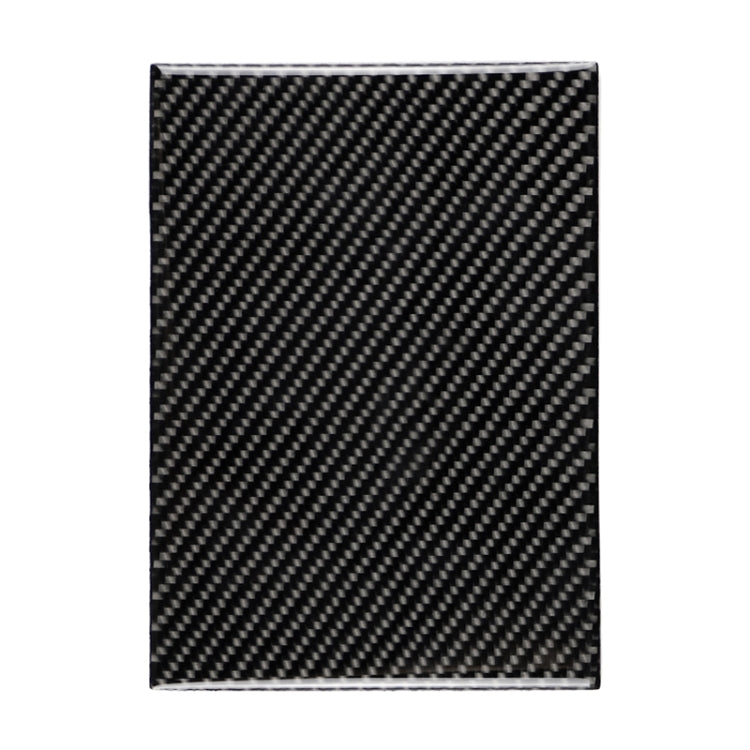 Car Carbon Fiber Storage Box Decorative Sticker for Toyota Eighth Generation Camry 2018-2019, Storage Box