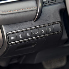 Load image into Gallery viewer, Car Carbon Fiber Main Driving Multi-functional Button Frame Decorative Sticker for Toyota Eighth Generation Camry 2018-2019, Main Driving Multi-functional Button