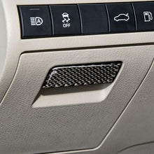 Load image into Gallery viewer, Car Carbon Fiber Main Driving Storage Box Handle Decorative Sticker for Toyota Eighth Generation Camry 2018-2019, Main Driving Storage Box Handle