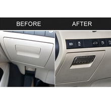 Load image into Gallery viewer, Car Carbon Fiber Main Driving Storage Box Handle Decorative Sticker for Toyota Eighth Generation Camry 2018-2019, Main Driving Storage Box Handle