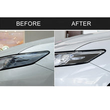 Load image into Gallery viewer, 2 PCS Car Carbon Fiber Headlight Decorative Sticker for Toyota Eighth Generation Camry 2018-2019, Headlight