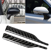 Load image into Gallery viewer, 2 PCS Car Carbon Fiber Rearview Mirror Anti-collision Strip Protection Guards Trims Stickers for Toyota Eighth Generation Camry 2018-2019, Rearview Mirror
