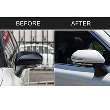 Load image into Gallery viewer, 2 PCS Car Carbon Fiber Rearview Mirror Anti-collision Strip Protection Guards Trims Stickers for Toyota Eighth Generation Camry 2018-2019, Rearview Mirror