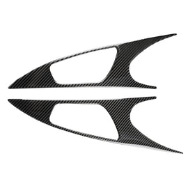2 PCS Car Carbon Fiber Door Inner Handle Wrist Panel Decorative Sticker for Honda Tenth Generation Civic 2016-2019, Door Inner Handle Wrist Panel