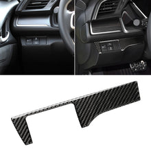 Load image into Gallery viewer, Car Carbon Fiber Headlight Switch Panel Decorative Sticker for Honda Tenth Generation Civic 2016-2019, Left Drive, Headlight Switch