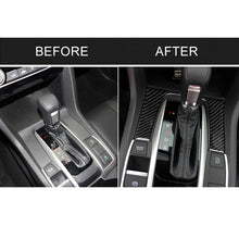 Load image into Gallery viewer, Car Carbon Fiber Gear Position Panel Decorative Sticker for Honda Tenth Generation Civic 2016-2019, Gear Position Pane