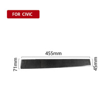 Load image into Gallery viewer, Car Carbon Fiber Central Control Decorative Sticker for Honda Tenth Generation Civic 2016-2019, Central Control