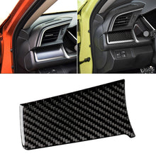 Load image into Gallery viewer, Car Carbon Fiber Central Control Left Stripe Decorative Sticker for Honda Tenth Generation Civic 2016-2019, Left Drive, Central Control Left Stripe