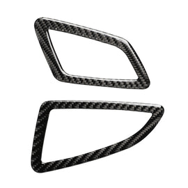 Car Carbon Fiber Left Drive Instrument Air Outlet Decorative Sticker for Honda Tenth Generation Civic 2016-2019, Instrument Air Outlet