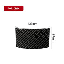 Load image into Gallery viewer, Car Carbon Fiber Rear Sundries Cover Decorative Sticker for Honda Tenth Generation Civic 2016-2019, Rear Sundries Cover