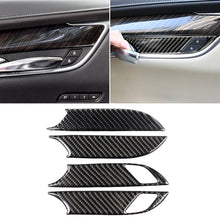 Load image into Gallery viewer, Car Carbon Fiber Door Inner Handle Wrist Panel Decorative Sticker for Cadillac XT5 2016-2017, Door Inner Handle Wrist