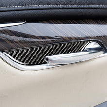 Load image into Gallery viewer, Car Carbon Fiber Door Inner Handle Wrist Panel Decorative Sticker for Cadillac XT5 2016-2017, Door Inner Handle Wrist