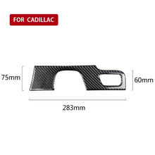 Load image into Gallery viewer, Car Carbon Fiber Gear Position Panel Decorative Sticker for Cadillac XT5 2016-2017, Left Drive, Gear Position