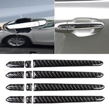 Load image into Gallery viewer, Car Carbon Fiber Outside Door Handle Decorative Sticker for Cadillac XT5 2016-2017, Outside Door Handle