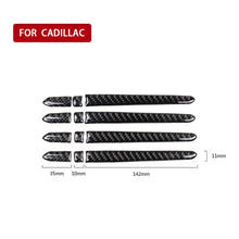 Load image into Gallery viewer, Car Carbon Fiber Outside Door Handle Decorative Sticker for Cadillac XT5 2016-2017, Outside Door Handle