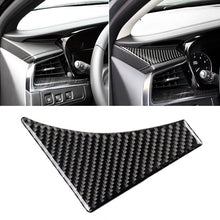 Load image into Gallery viewer, Car Carbon Fiber Main Driving Triangle Decorative Sticker for Cadillac XT5 2016-2017, Left Drive, Main Driving Triangle