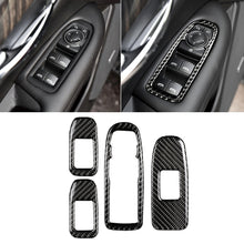 Load image into Gallery viewer, Car Carbon Fiber Door Window Lift Panel Decorative Sticker for Cadillac XT5 2016-2017, Door Window Lift Panel