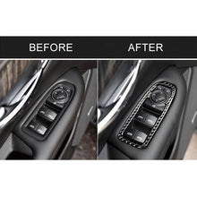 Load image into Gallery viewer, Car Carbon Fiber Door Window Lift Panel Decorative Sticker for Cadillac XT5 2016-2017, Door Window Lift Panel