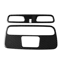 Load image into Gallery viewer, 2 in 1 Car Carbon Fiber Dome Light Panel Decorative Sticker for Chevrolet Camaro 2016, Dome Light Panel