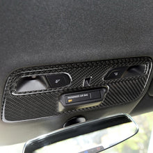 Load image into Gallery viewer, 2 in 1 Car Carbon Fiber Dome Light Panel Decorative Sticker for Chevrolet Camaro 2016, Dome Light Panel