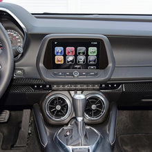 Load image into Gallery viewer, 5 in 1 Car Carbon Fiber Central Console Decorative Sticker for Chevrolet Camaro 2017-2019, Left Drive, Central Console