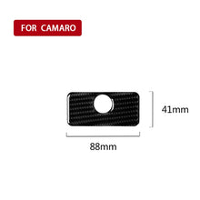 Load image into Gallery viewer, Car Carbon Fiber Glove Box Decorative Sticker for Chevrolet Camaro 2017-2019, Glove Box