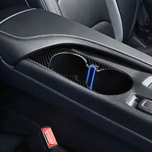 Load image into Gallery viewer, Car Carbon Fiber Water Cup Holder Decorative Sticker for Chevrolet Camaro 2017-2019, Water Cup Holder
