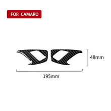 Load image into Gallery viewer, 2 PCS Car Carbon Fiber Inner Door Lock Decorative Sticker for Chevrolet Camaro 2017-2019, Inner Door Lock