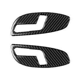 2 PCS Car Carbon Fiber Seat Adjustment Panel Decorative Sticker for Chevrolet Camaro 2017-2019, Seat Adjustment Panel
