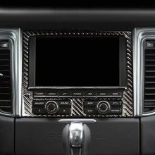 Load image into Gallery viewer, Carbon Fiber Car Navigation Panel Decorative Sticker for Porsche Macan, Navigation Panel