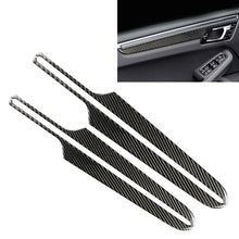 Load image into Gallery viewer, 4 PCS Carbon Fiber Car Door Panel Decorative Sticker for Porsche Macan, Door Panel