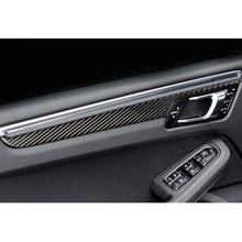 Load image into Gallery viewer, 4 PCS Carbon Fiber Car Door Panel Decorative Sticker for Porsche Macan, Door Panel