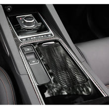 Load image into Gallery viewer, Carbon Fiber Car Water Cup Gear Frame Decorative Sticker for Jaguar F-PACE, Water Cup Gear Frame