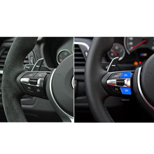 Load image into Gallery viewer, Sports Steering Wheel M1+M2 Fashion Button Switch Trim Cover for BMW F30 F34 F15 F16 2014-2018, M1+M2