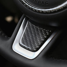 Load image into Gallery viewer, Carbon Fiber Car Steering Wheel Decorative Sticker for Jaguar F-PACE, Steering Wheel
