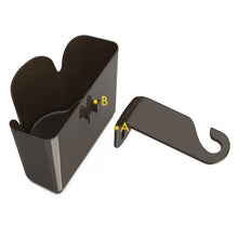 Load image into Gallery viewer, Car Back Seat Hook Trash Rubbish Garbage Can Mobile Phone Holder Storage Box