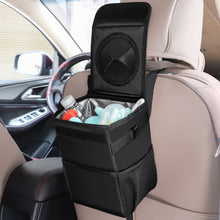 Load image into Gallery viewer, Car Back Seat Hook Garbage Can Car Storage Box, Car Storage Box
