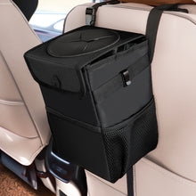 Load image into Gallery viewer, Car Back Seat Hook Garbage Can Car Storage Box, Car Storage Box