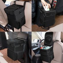 Load image into Gallery viewer, Car Back Seat Hook Garbage Can Car Storage Box, Car Storage Box