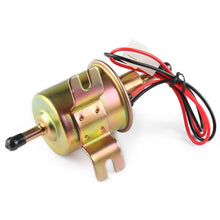Load image into Gallery viewer, HEP-02A Universal Car 24V Fuel Pump Inline Low Pressure Electric Fuel Pump, 24V (Gold), 24V (Silver)