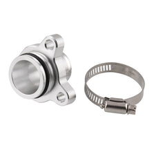 Load image into Gallery viewer, Car Water Hose Joint Pipe Adaptor with Clamps for BMW 335i, Size: 28mm, Silver