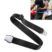 Load image into Gallery viewer, Child Safety Bundle Protection Belt for Electric Motorcycle / Bicycle, Car Seat Belt (Black), Car Seat Belt (Orange)