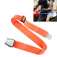 Load image into Gallery viewer, Child Safety Bundle Protection Belt for Electric Motorcycle / Bicycle, Car Seat Belt (Black), Car Seat Belt (Orange)