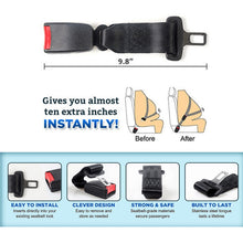 Load image into Gallery viewer, Car Seat Belt Extension Strap, Extension Strap Length: 23cm