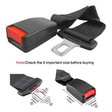 Load image into Gallery viewer, Car Seat Belt Extension Strap, Extension Strap Length: 23cm