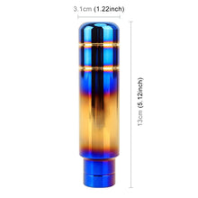 Load image into Gallery viewer, Universal Flame Colorful Long Strip Shape Car Gear Shift Knob Modified Shifter Lever Knob, Length: 13cm, Length: 13cm