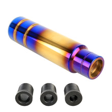 Load image into Gallery viewer, Universal Flame Colorful Long Strip Shape Car Gear Shift Knob Modified Shifter Lever Knob, Length: 13cm, Length: 13cm