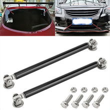 Load image into Gallery viewer, 2 PCS Car Modification Adhesive Surrounded Rod Lever Front and Rear Bars Fixed Front Lip Back Shovel, Length: 15cm, 15cm (Silver), 15cm (Red), 15cm (Blue), 15cm (Carbon Fiber Black), 15cm (Colour), 15cm (Black)
