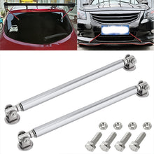 Load image into Gallery viewer, 2 PCS Car Modification Adhesive Surrounded Rod Lever Front and Rear Bars Fixed Front Lip Back Shovel, Length: 15cm, 15cm (Silver), 15cm (Red), 15cm (Blue), 15cm (Carbon Fiber Black), 15cm (Colour), 15cm (Black)